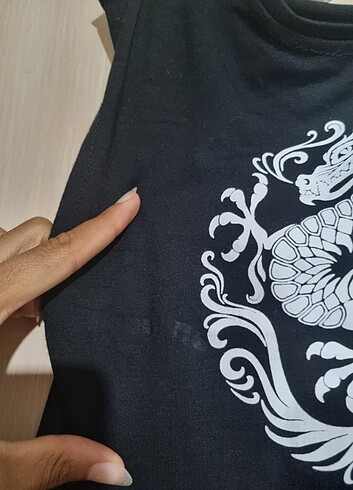m Beden siyah Renk Crop bluz