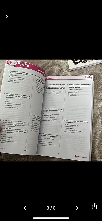  Beden Hoca kafası 2023 basım 21 vatandaşlık denemesi