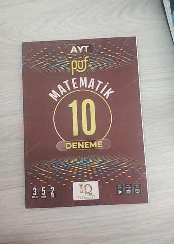 AYT Matematik 10 Deneme Sınavı