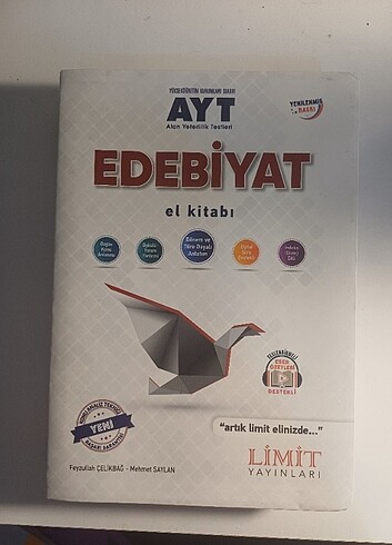  Limit AYT Edebiyat El Kitabı 