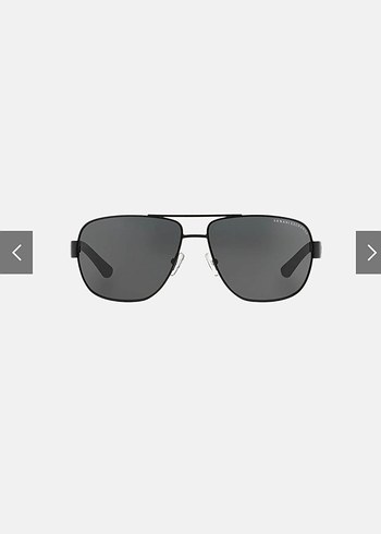 Armani exchange Siyah Minimalist Erkek Güneş Gözlüğü