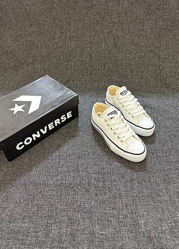37 Beden beyaz Renk Converse Lift Platform Taban Beyaz