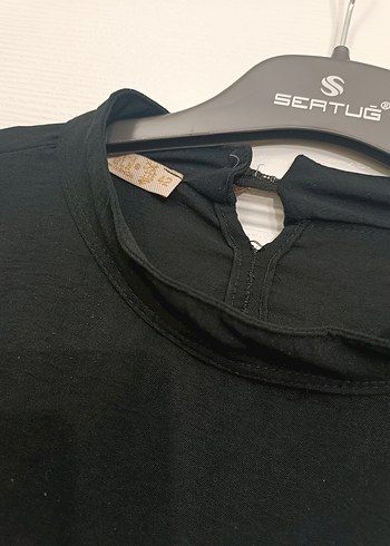 TESETTÜR TUNİK TESETTÜR GİYİM Uzun Kollu Zebra Desenli TUNİK - Görsel 3