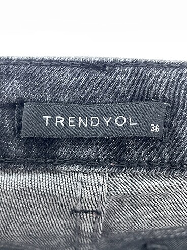 36 Beden gri Renk Trendyol & Milla Jean / Kot %70 İndirimli.
