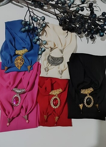 Multi şifon başörtülü  - Görsel 6