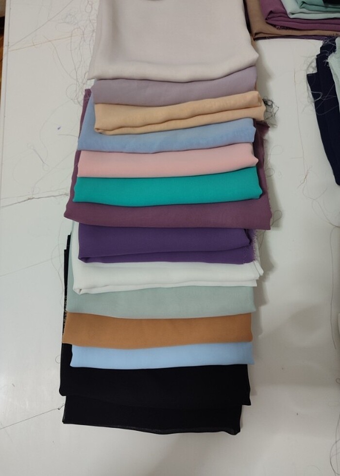 Multi şifon kumaş seçenekleri sınırsızdır - Görsel 4