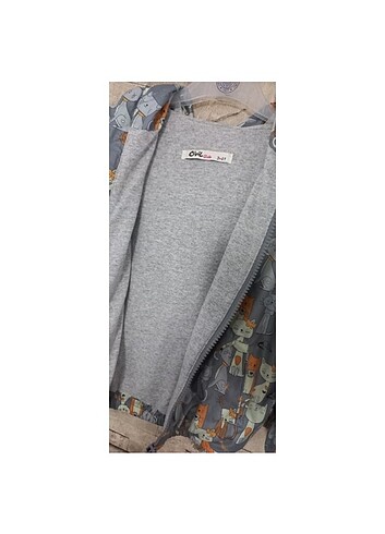 Civil Kedi Desenli Yağmurluk - Görsel 5