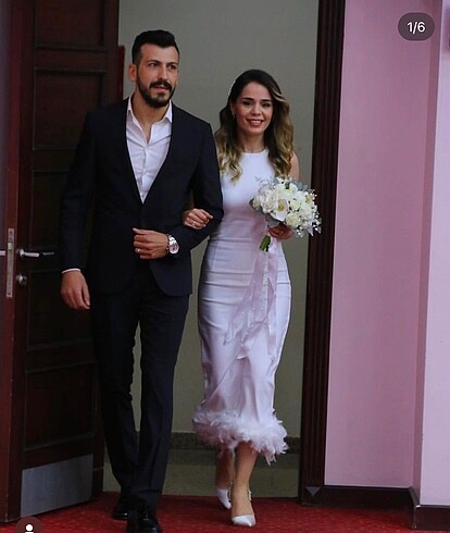 s Beden beyaz Renk Nikah elbisesi