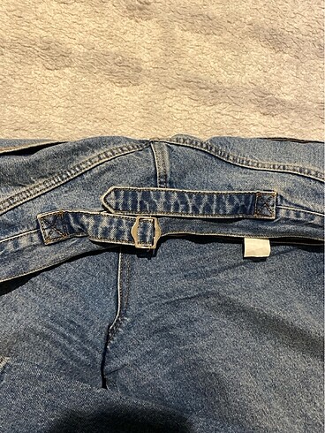 40 Beden mavi Renk Baggy Kesim Jean