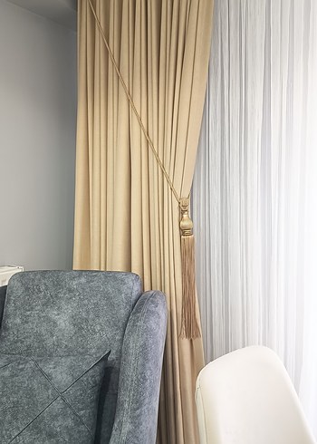 gold fon perde - Görsel 3