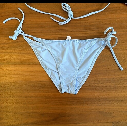 l Beden Buz mavi bikini takımı
