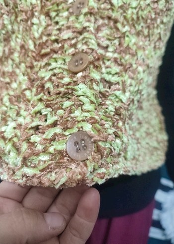 Örgü Kadın Yelek - Görsel 5