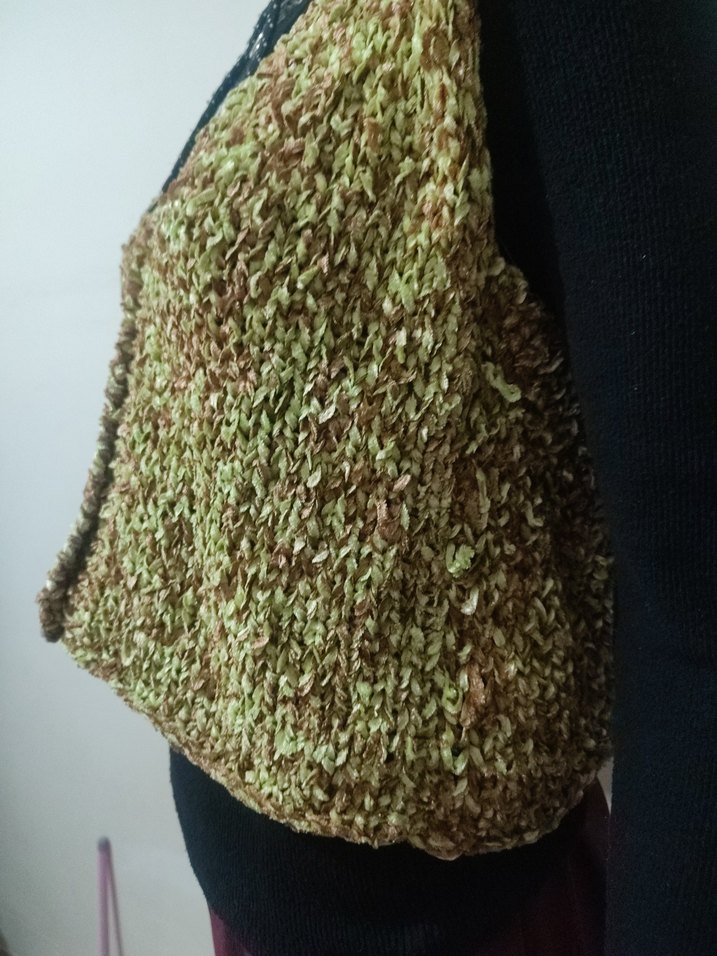 Örgü Kadın Yelek - Görsel 3