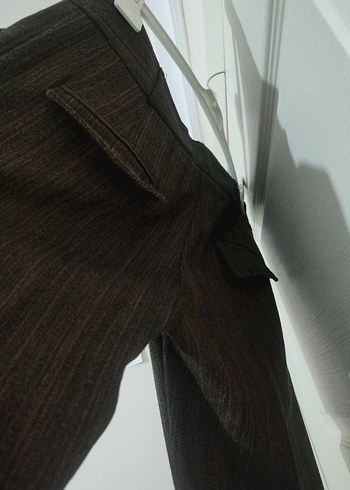 kumaş kapri pantolon - Görsel 9