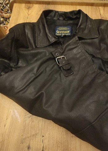 Deri Biker Ceket - Görsel 3