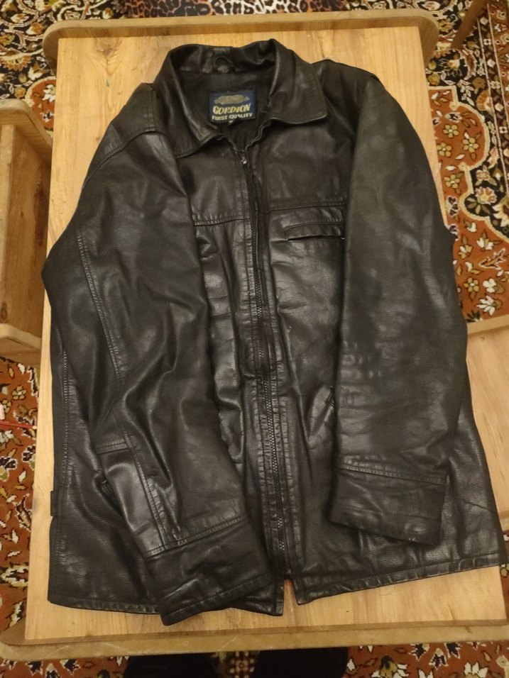 Deri Biker Ceket - Görsel 2