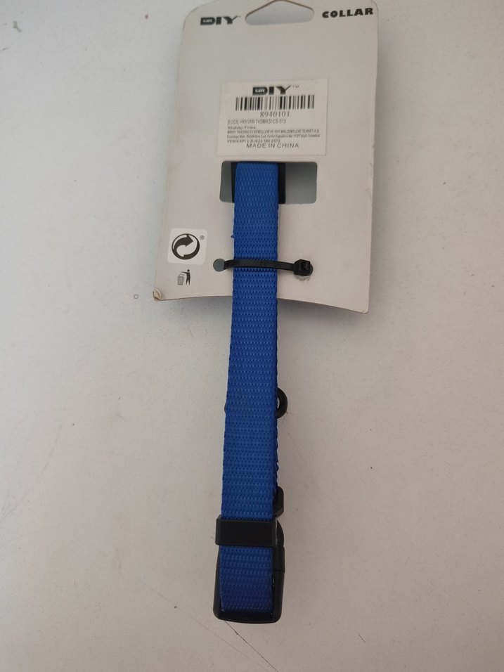 Mavi Renkli Kedi Tasması - Görsel 2