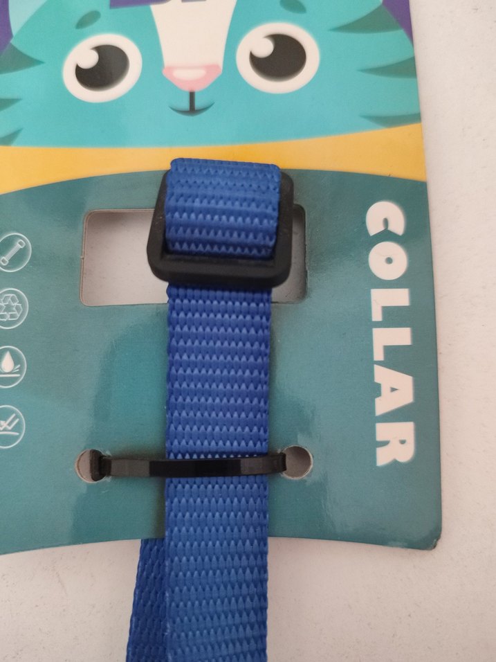 Mavi Renkli Kedi Tasması - Görsel 4