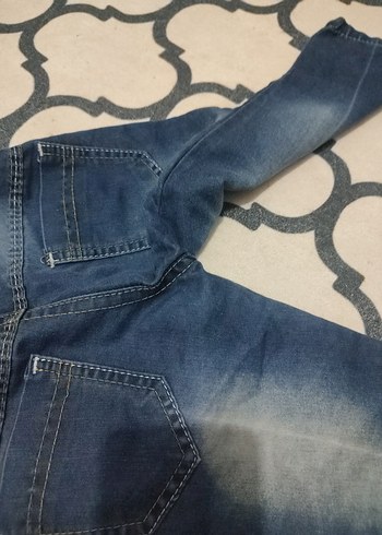 18-24 Ay Beden mavi Renk Mavi Erkek Çocuk Kot Pantolon