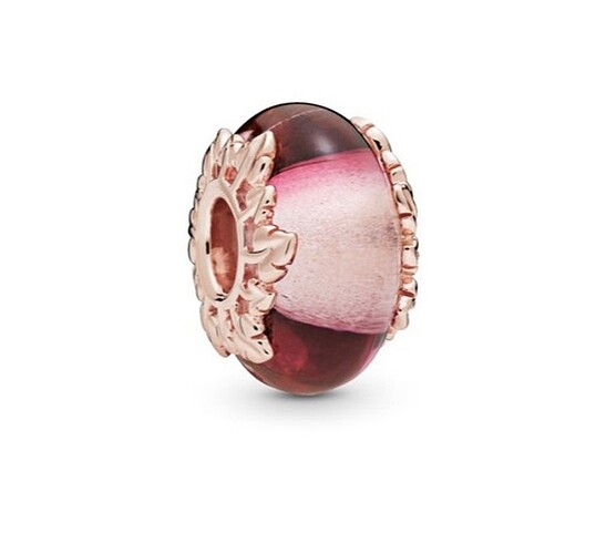 Pandora Pembe Murano Charm