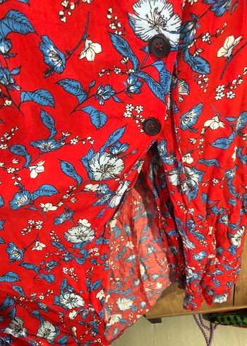 Yazlık yırtmaçlı elbise - Görsel 2