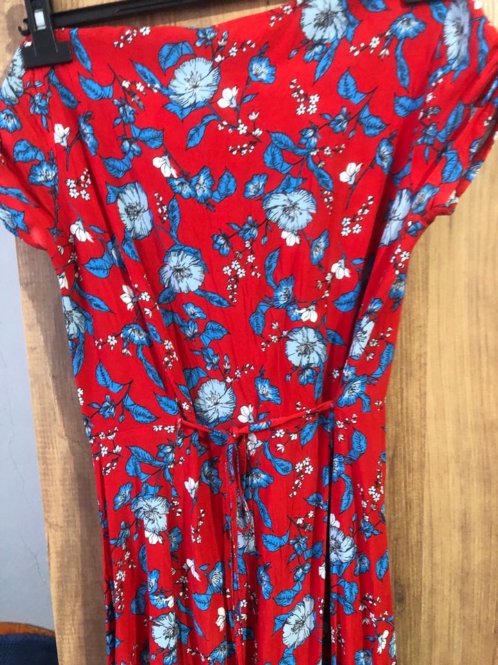 Yazlık yırtmaçlı elbise - Görsel 3