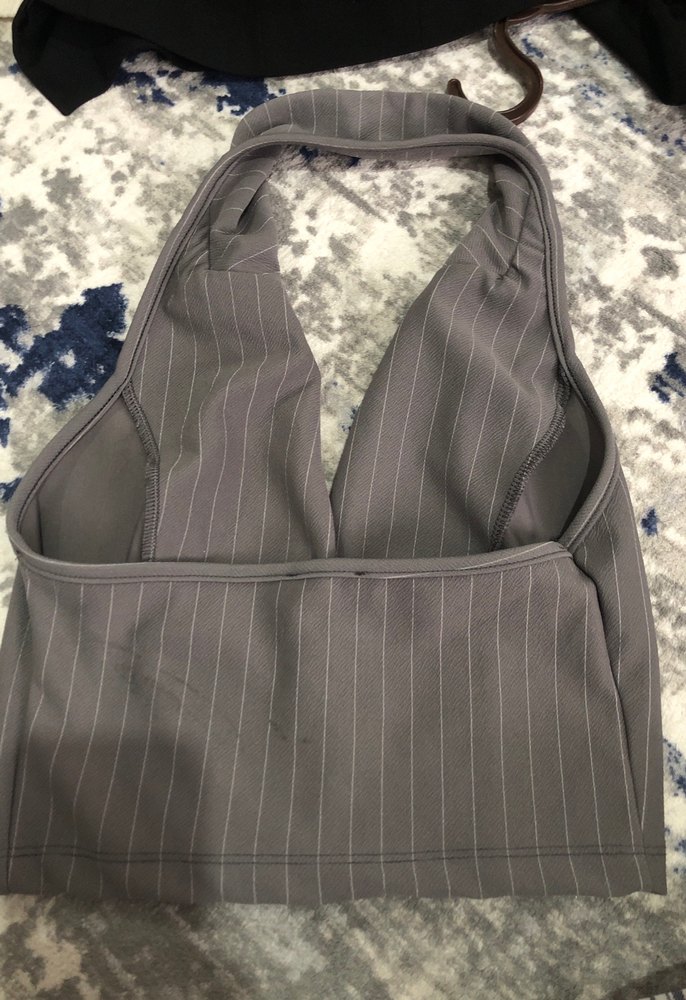 Düğmeli şırt dekolteli  Kadın Yelek - Görsel 2