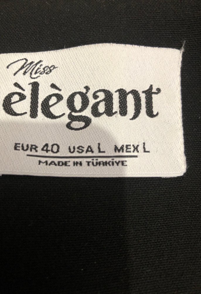 Düğmeli Siyah Kadın Blazer Ceket - Görsel 2