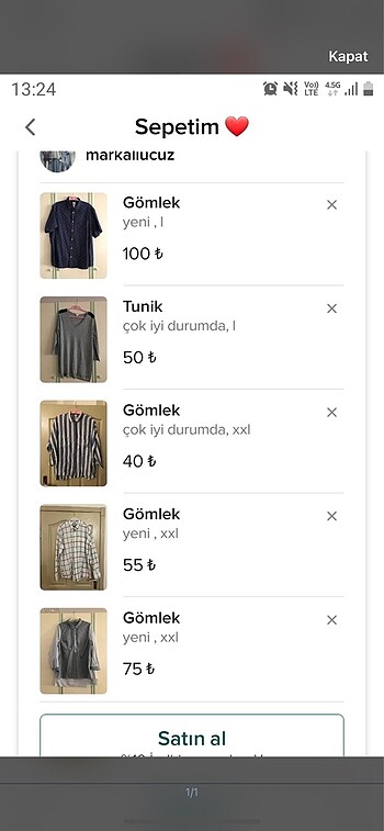 5li ürün