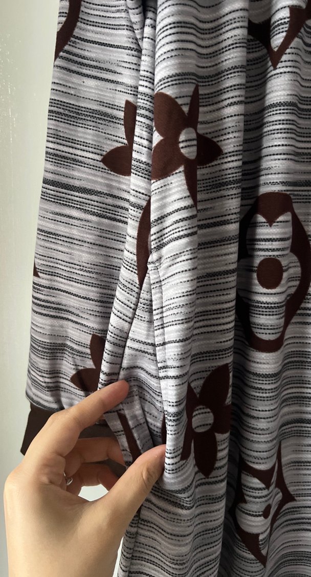 Uzun Kollu kadife elbise - Görsel 3