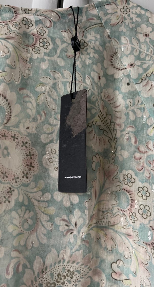 Yeşil Bohem Düğmeli Kadın Bluz - Görsel 3