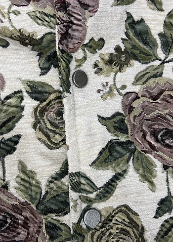 Çiçek Desenli erkek ceket - Görsel 5