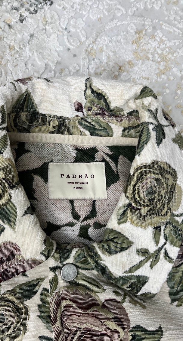 Çiçek Desenli erkek ceket - Görsel 3