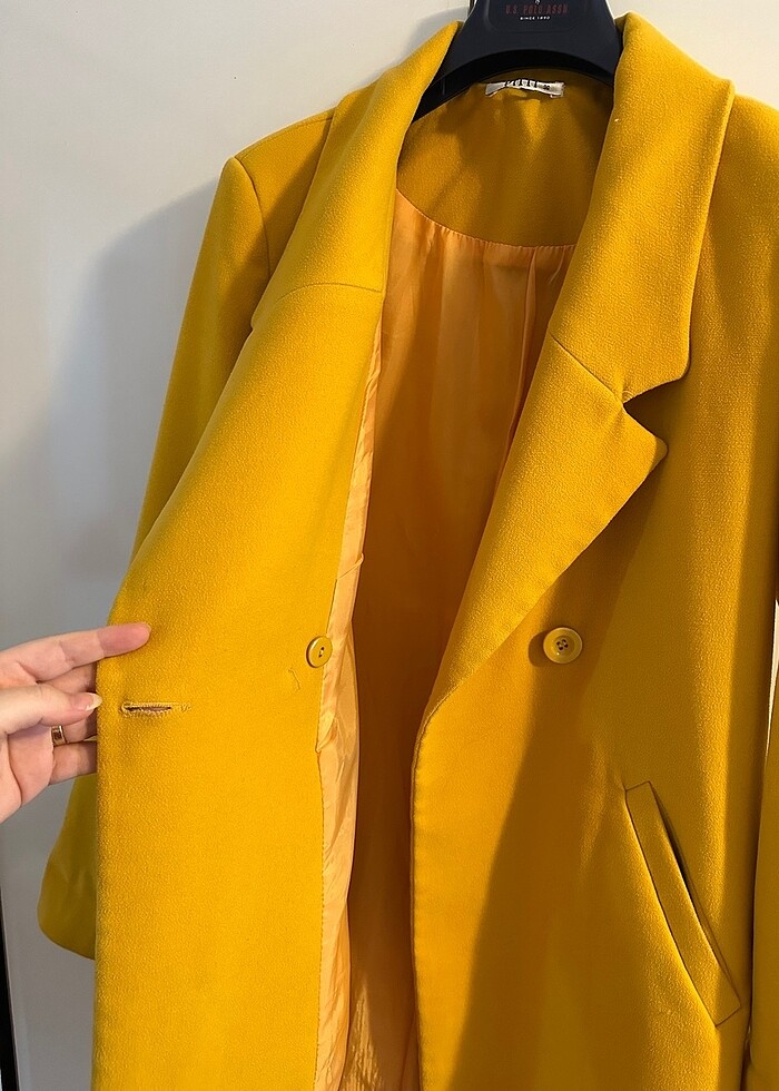 Zara kaşe kaban - Görsel 2