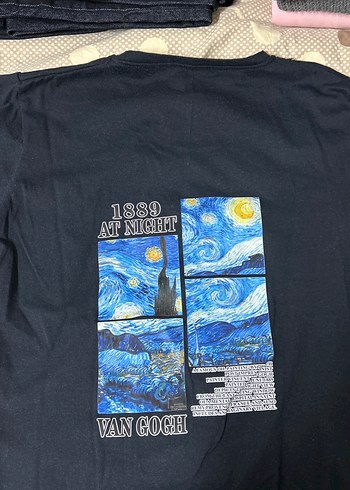 Kadın lacivert Kısa Kollu Salaş Tişört - Görsel 2