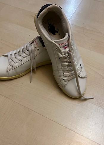 U.S Polo Assn. Beyaz Düz Tabanlı Kadın Spor Ayakkabı