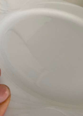 Beden Beyaz ve Gri Yemek Tabağı Seti