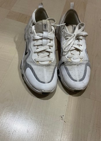 Nike Beyaz Elastik Bağcıklı Spor Ayakkabı - Görsel 2