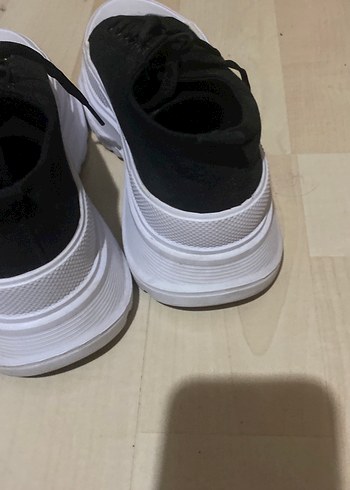 Kadın Siyah-Beyaz Platform Spor Ayakkabı - Görsel 4