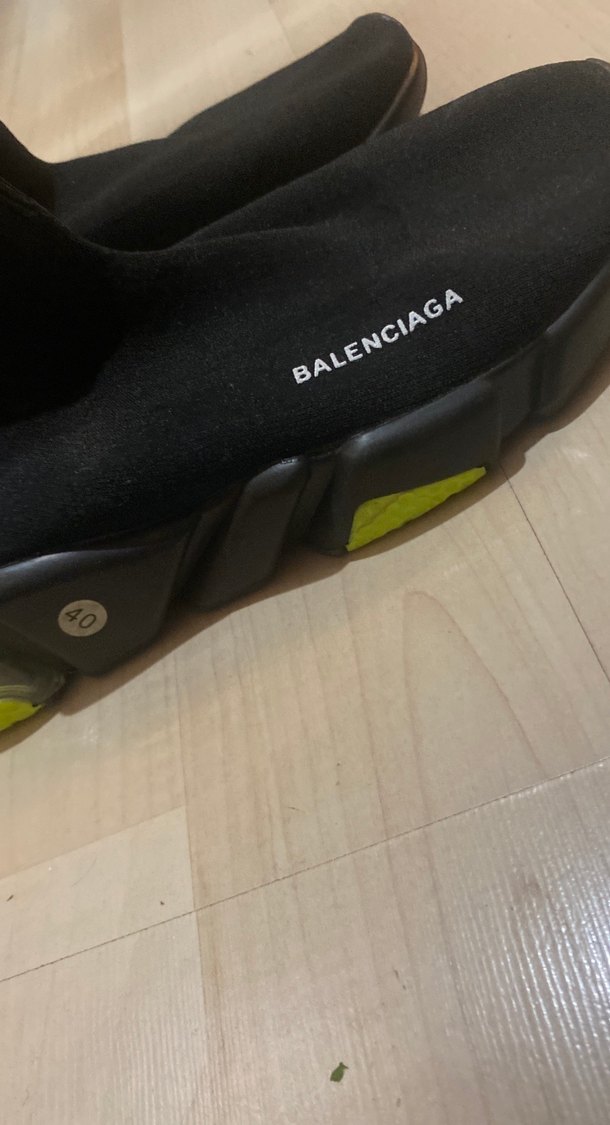 Siyah Kadın Spor Ayakkabı - Wedge Topuklu - Görsel 5