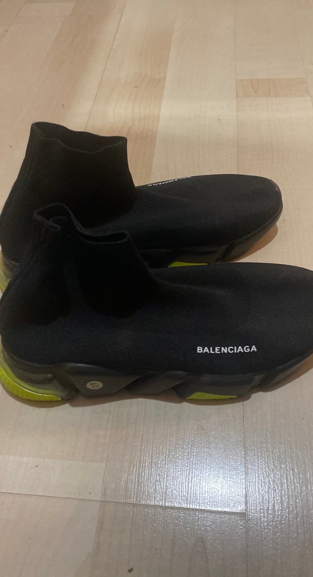 Siyah Kadın Spor Ayakkabı - Wedge Topuklu - Görsel 4