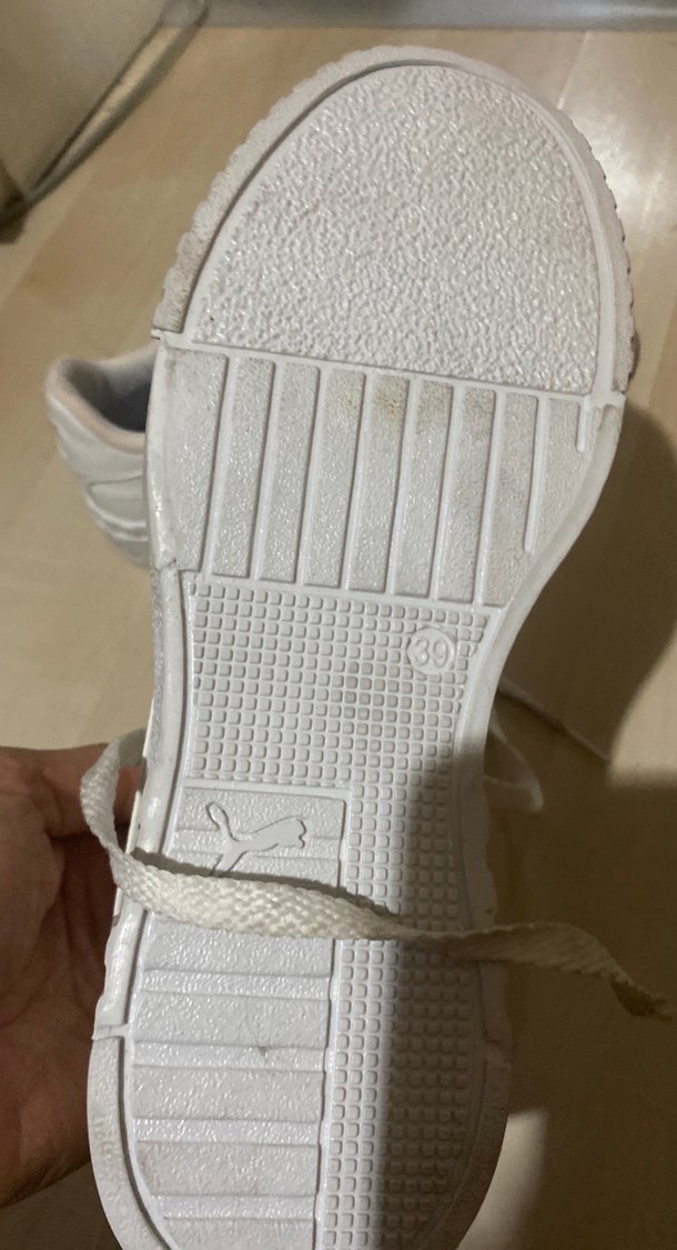 Beyaz Puma Blok Topuklu Kadın Spor Ayakkabı - Görsel 4