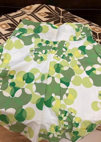 Nakışlı Dantel Detaylı Hamile Midi Etek - Görsel 3