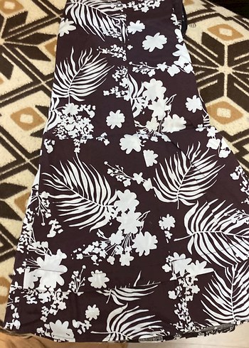 Nakışlı Dantel Detaylı Hamile Midi Etek - Görsel 5