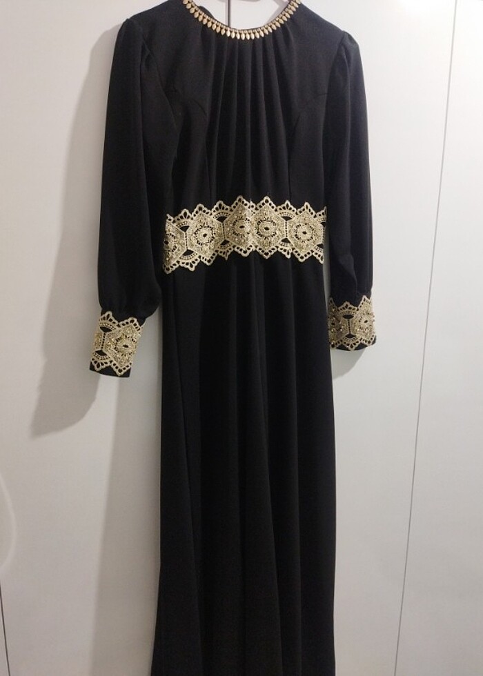 Siyah elbise - Görsel 4