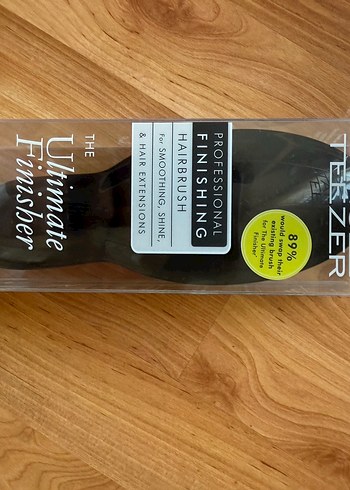  Beden Renk Tangle Teezer Ultimate Finisher Saç Fırçası Siyah