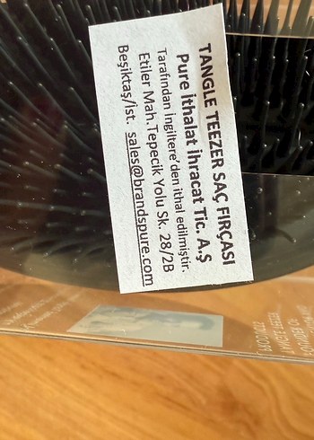 Diğer Tangle Teezer Ultimate Finisher Saç Fırçası Siyah