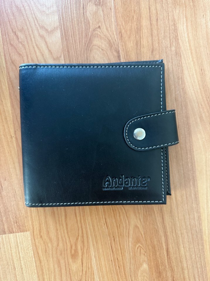 Siyah Deri Erkek Cüzdanı - Andanse - Görsel 3