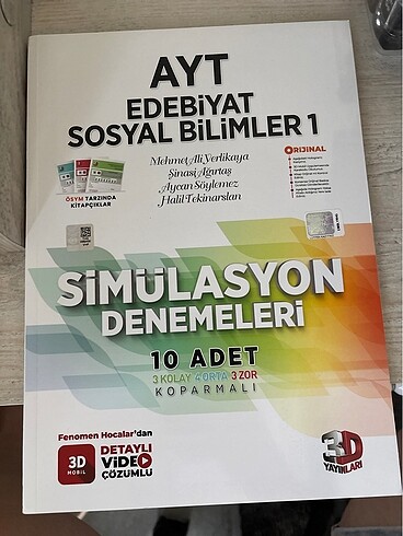 Ayt sos1 simülasyon denemeleri