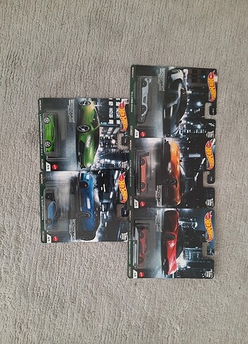 Hotwheels Premium Exotic Envy 5li Set